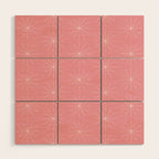 Minimalist Starburst Pattern V Wood Wall Art Gallery Image 1