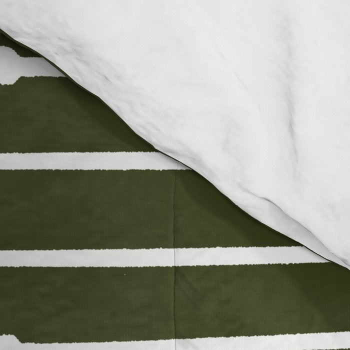 Geo (Olive Green) Comforter Gallery Image 4