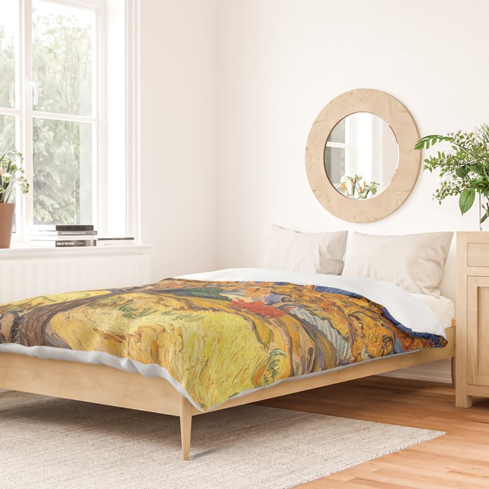 The Mulberry Tree by Vincent van Gogh Duvet Cover Gallery Image 2