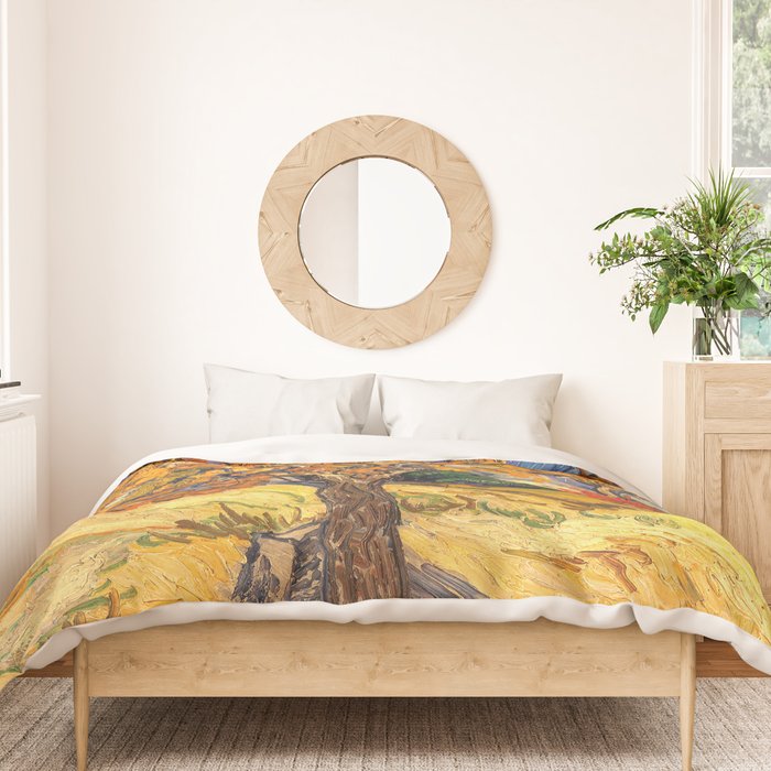 The Mulberry Tree by Vincent van Gogh Duvet Cover Gallery Image 3