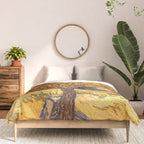 The Mulberry Tree by Vincent van Gogh Comforter Gallery Image 3