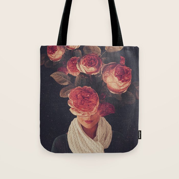 The smile of Roses Tote Bag Gallery Image 1