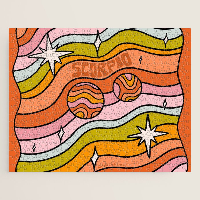 Scorpio Planet Jigsaw Puzzle Gallery Image 1