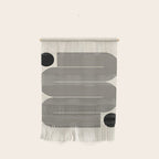 Abstraction_LINE_BLACK_DOT_VISUAL_ART_Minimlism_001A Wall Hanging Gallery Image 1