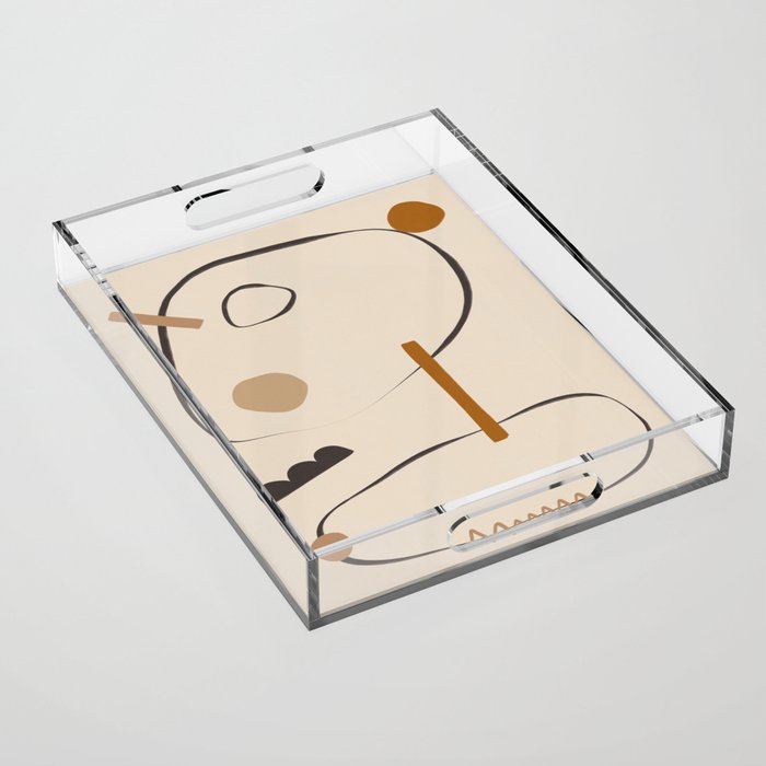 Abstract Stories #3 Acrylic Tray Gallery Image 1