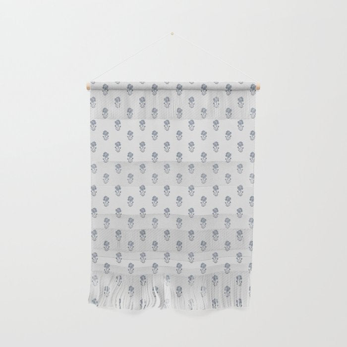 Hydrangea Block Print Wall Hanging Gallery Image 1