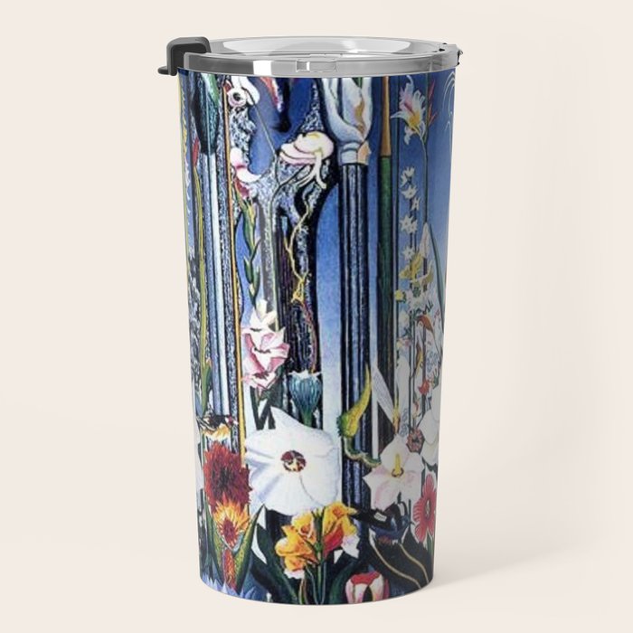 Flowers, Italy by Joseph Stella Travel Mug Gallery Image 3