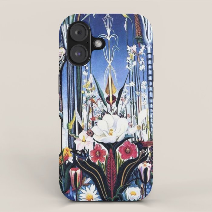 Flowers, Italy by Joseph Stella iPhone Case Gallery Image 1