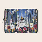 Flowers, Italy by Joseph Stella Laptop Sleeve Gallery Image 1