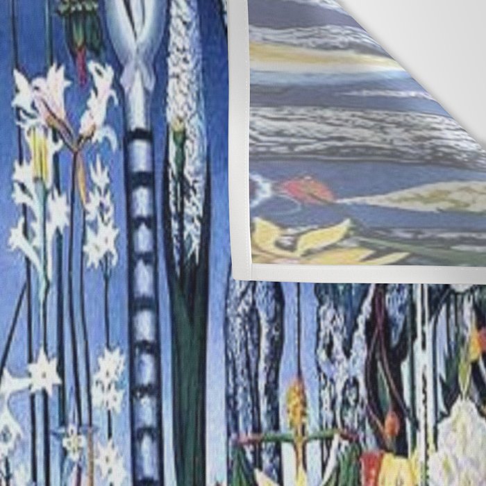 Flowers, Italy by Joseph Stella Wall Tapestry Gallery Image 3