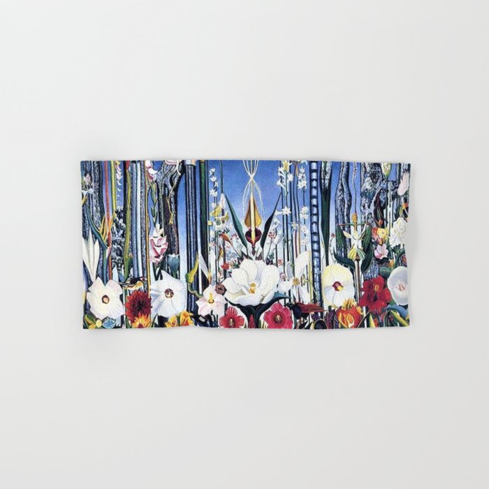 Flowers, Italy by Joseph Stella Towels Gallery Image 1
