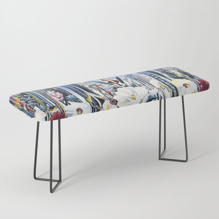 Flowers, Italy by Joseph Stella Bench Gallery Image 1