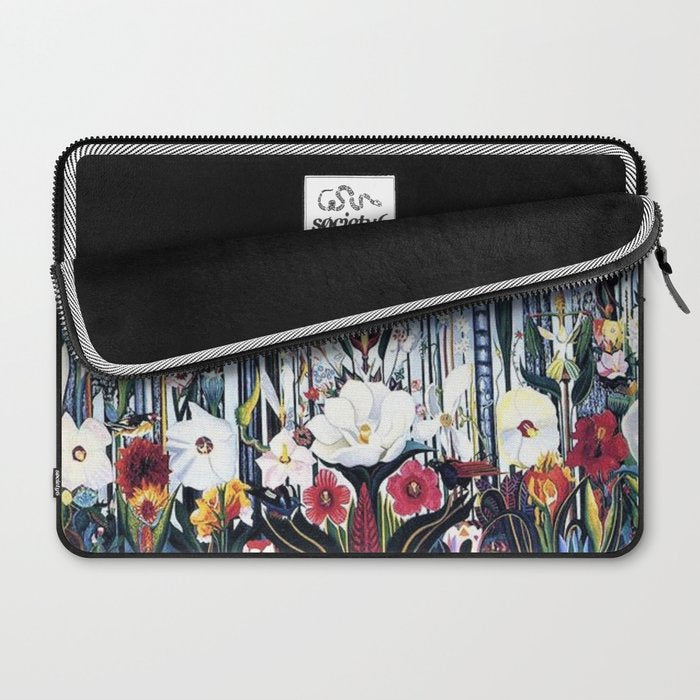 Flowers, Italy by Joseph Stella Laptop Sleeve Gallery Image 2
