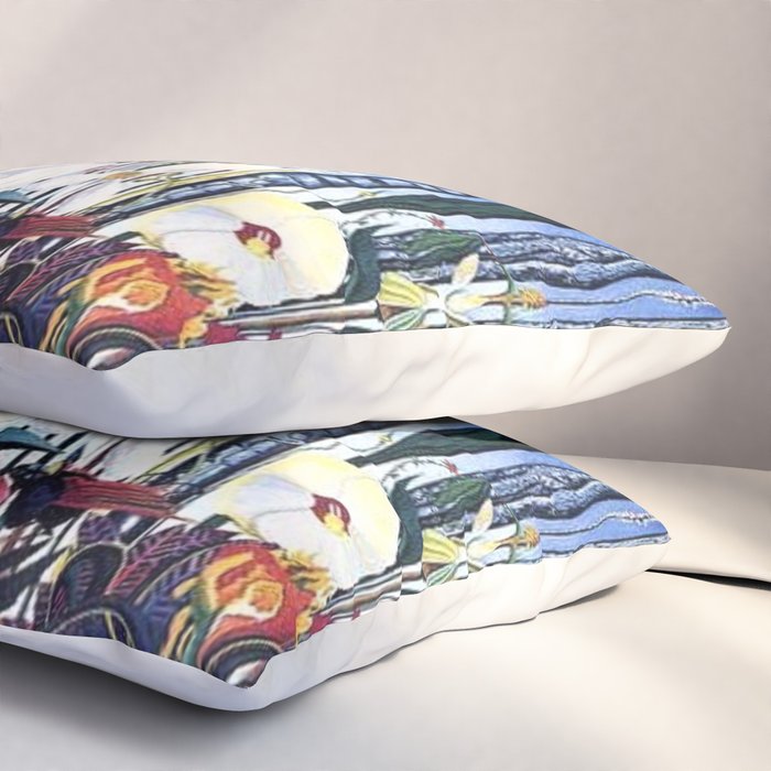 Flowers, Italy by Joseph Stella Pillow Sham Gallery Image 3