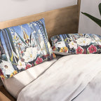 Flowers, Italy by Joseph Stella Pillow Sham Gallery Image 2