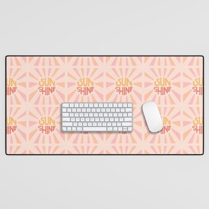 Sunshine Hand Lettering Desk Mat Gallery Image 1