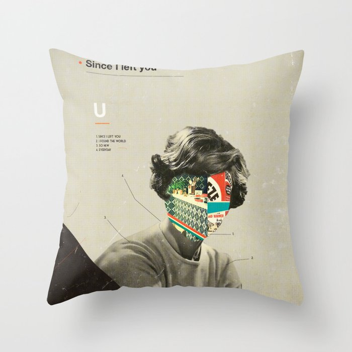 Since I Left You Throw Pillow Gallery Image 6