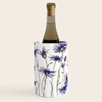 Blue Cornflowers, Illustration Wine Chiller Gallery Image 1