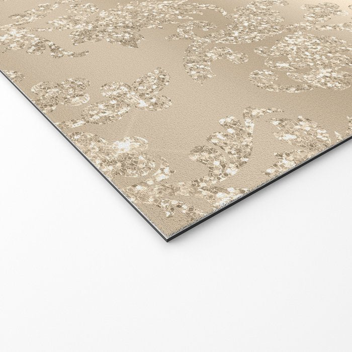 Beautiful Sprakling Champagne Pattern Welcome Mat Gallery Image 2