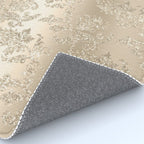 Beautiful Sprakling Champagne Pattern Rug Gallery Image 4