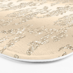 Beautiful Sprakling Champagne Pattern Bath Mat Gallery Image 3