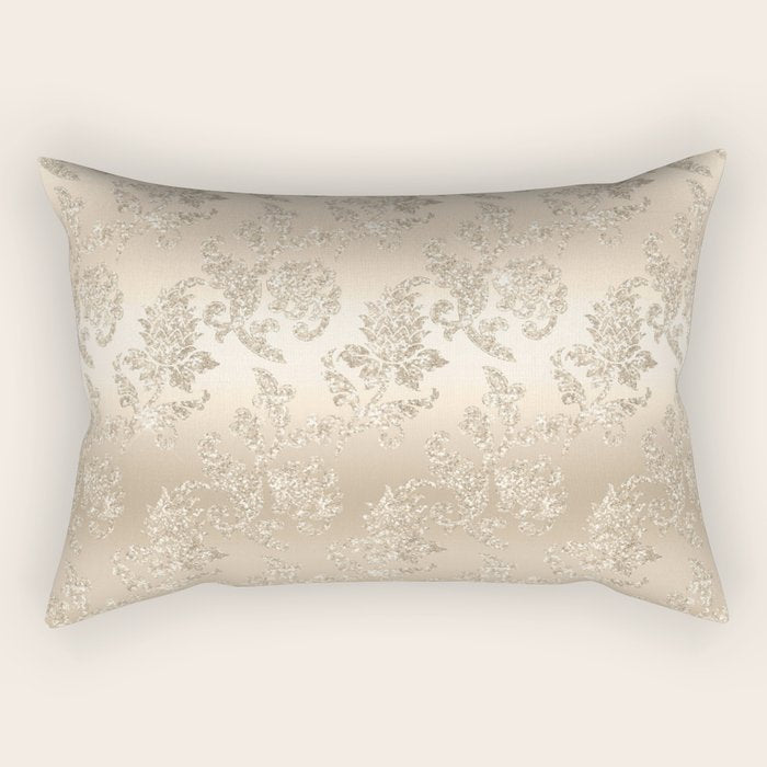 Beautiful Sprakling Champagne Pattern Rectangular Pillow Gallery Image 2