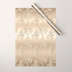 Beautiful Sprakling Champagne Pattern Wrapping Paper Gallery Image 1