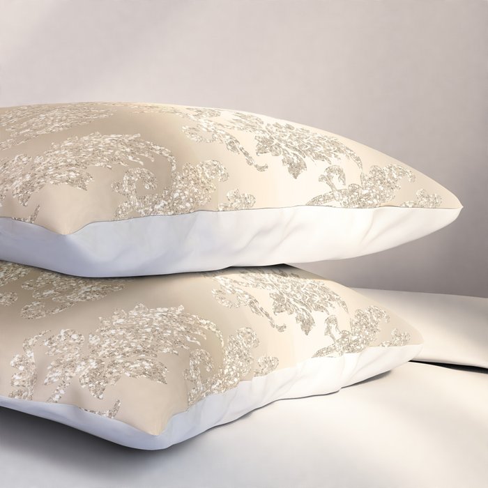Beautiful Sprakling Champagne Pattern Pillow Sham Gallery Image 3