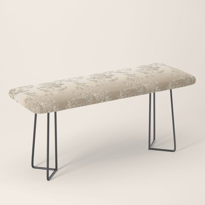 Beautiful Sprakling Champagne Pattern Bench Gallery Image 1