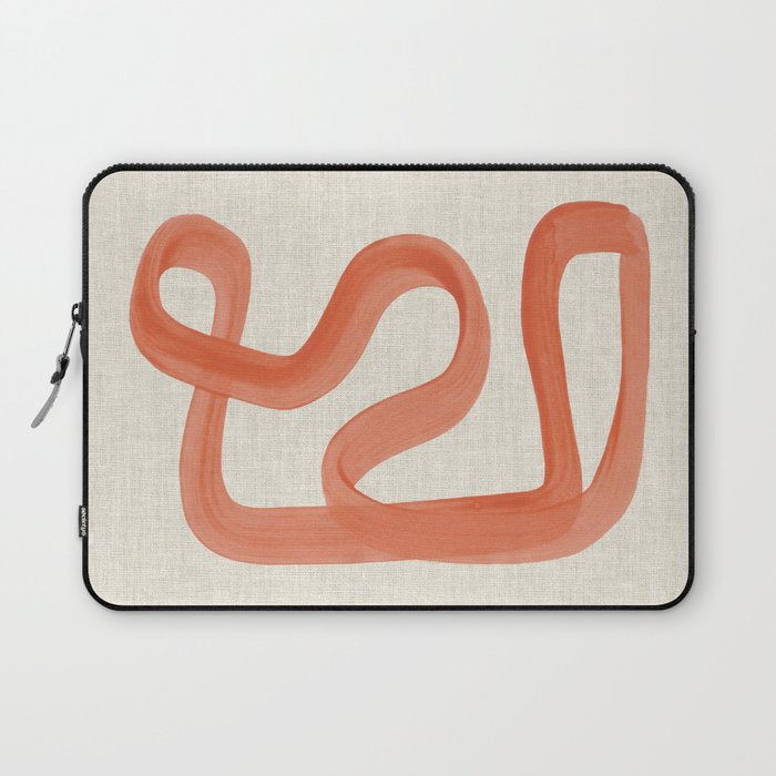 Orange Goes Around Laptop Sleeve Gallery Image 1