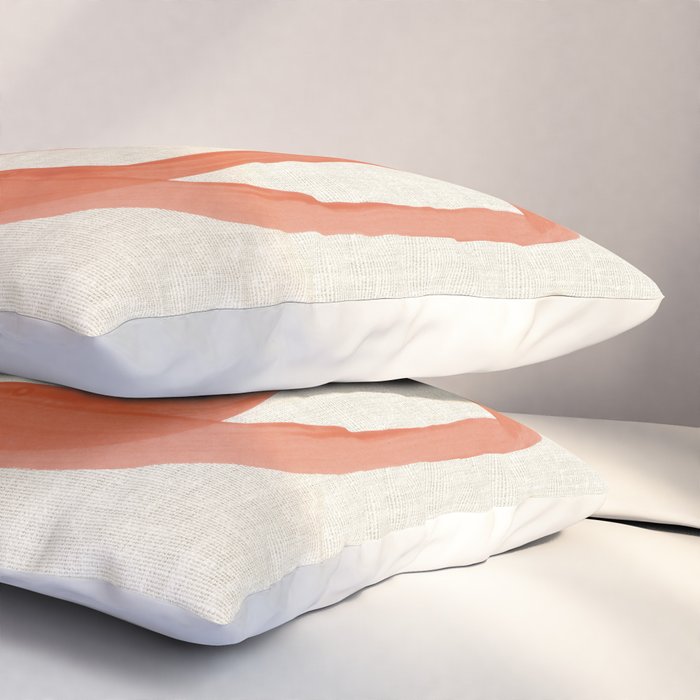 Orange Goes Around Pillow Sham Gallery Image 3