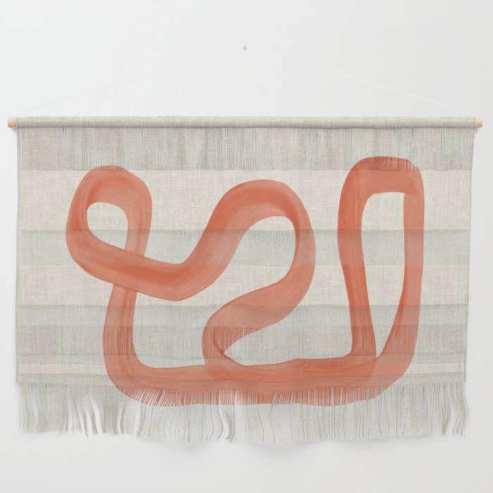 Orange Goes Around Wall Hanging Gallery Image 1