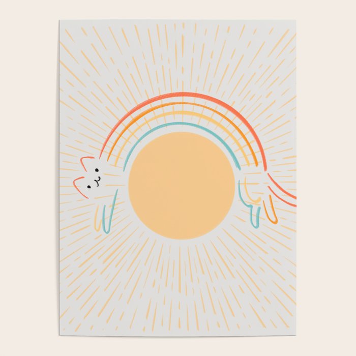 Cat Landscape 119: Get Over it Poster Gallery Image 4