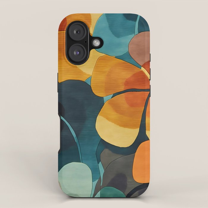 A Floral Palette of Colorful Petals iPhone Case Gallery Image 1