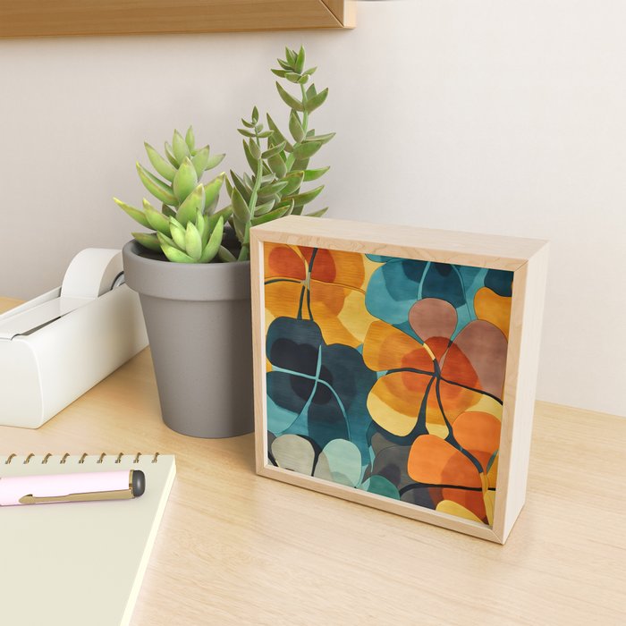 A Floral Palette of Colorful Petals Mini Art Print Gallery Image 2