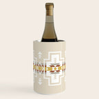 Aztec Stripes Beige Wine Chiller Gallery Image 3