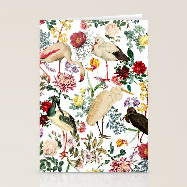 Long Legged Birds I Stationery Card Gallery Image 1