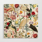 Long Legged Birds I Wood Wall Art Gallery Image 1