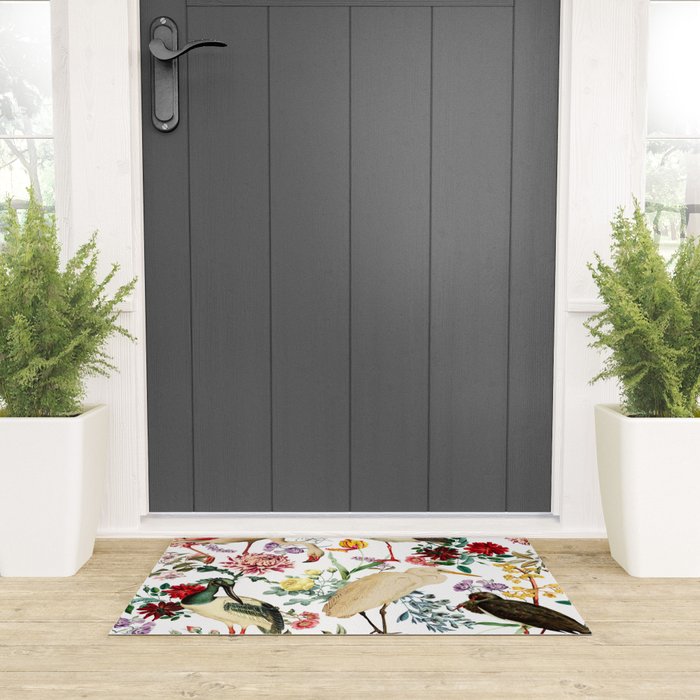 Long Legged Birds I Welcome Mat Gallery Image 3