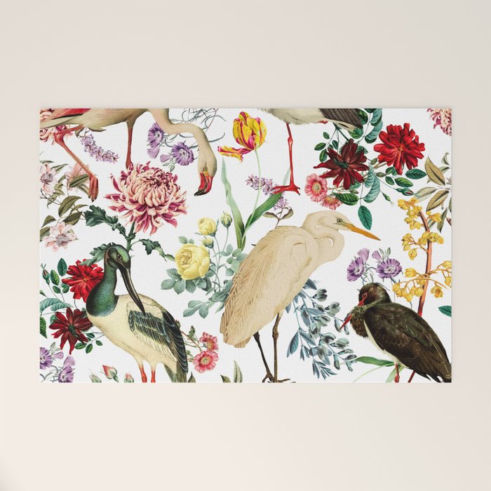 Long Legged Birds I Welcome Mat Gallery Image 1