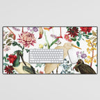 Long Legged Birds I Desk Mat Gallery Image 1