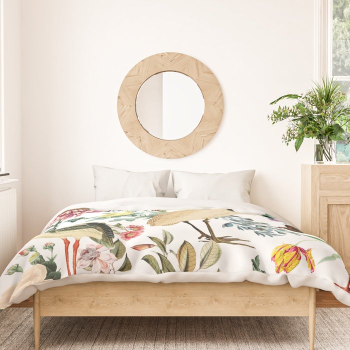 Long Legged Birds I Duvet Cover Gallery Image 3