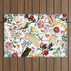 Long Legged Birds I Outdoor Rug Gallery Image 1