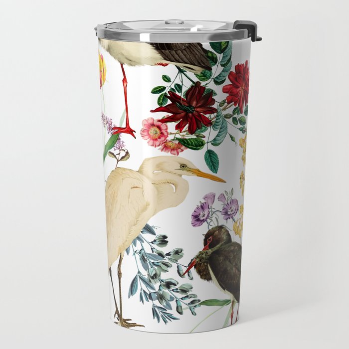 Long Legged Birds I Travel Mug Gallery Image 2