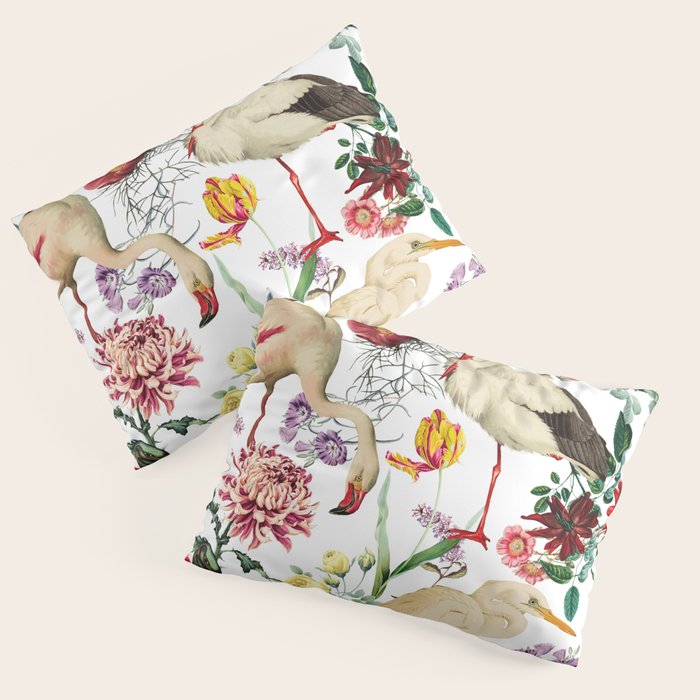 Long Legged Birds I Pillow Sham Gallery Image 3