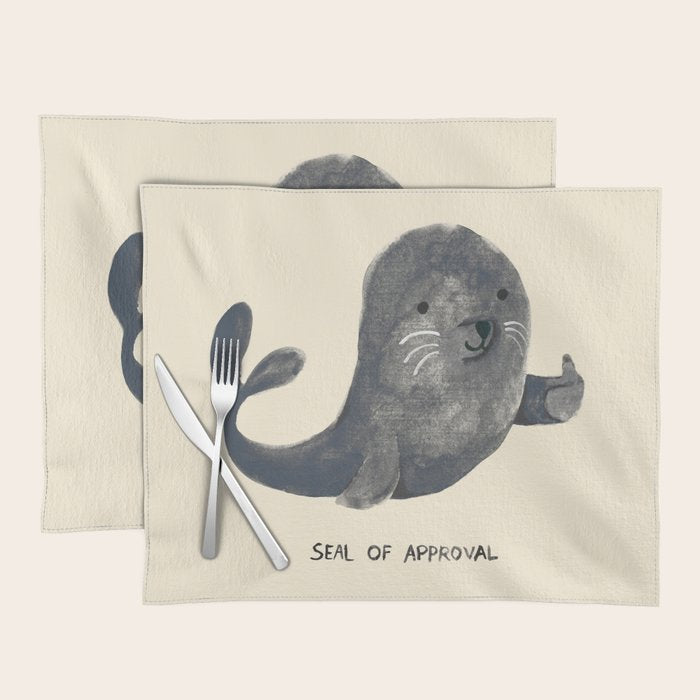 Seal Of Approval Placemat Gallery Image 1