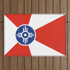 Flag of Wichita, Kansas Outdoor Rug Gallery Image 1
