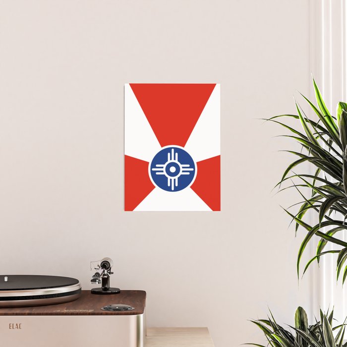 Flag of Wichita, Kansas Poster Gallery Image 2