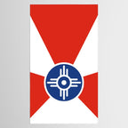 Flag of Wichita, Kansas Tablecloth Gallery Image 2
