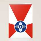 Flag of Wichita, Kansas Stationery Card Gallery Image 2